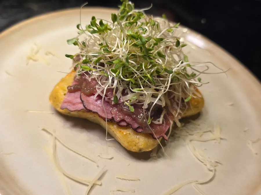 One of d-stellar's first savory cookies